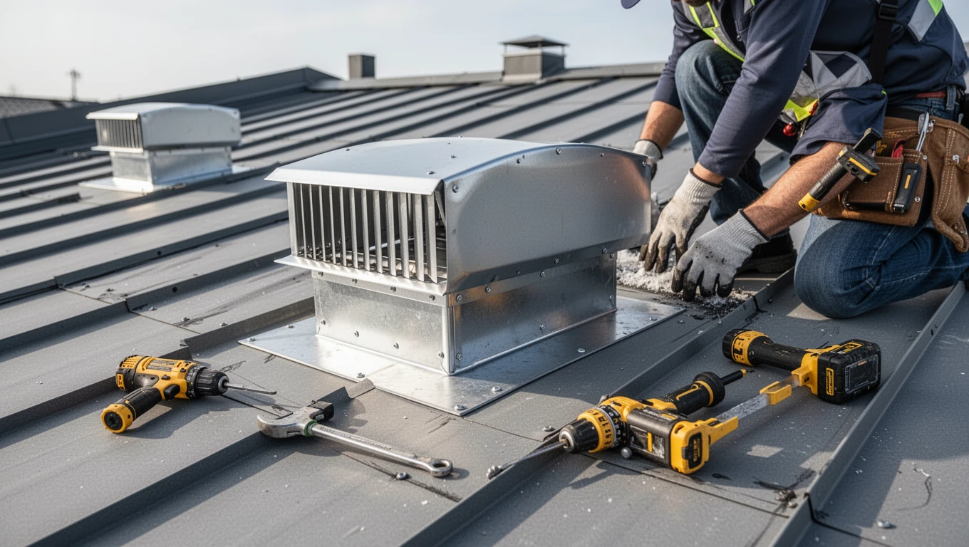 Roof Ventilation Installation