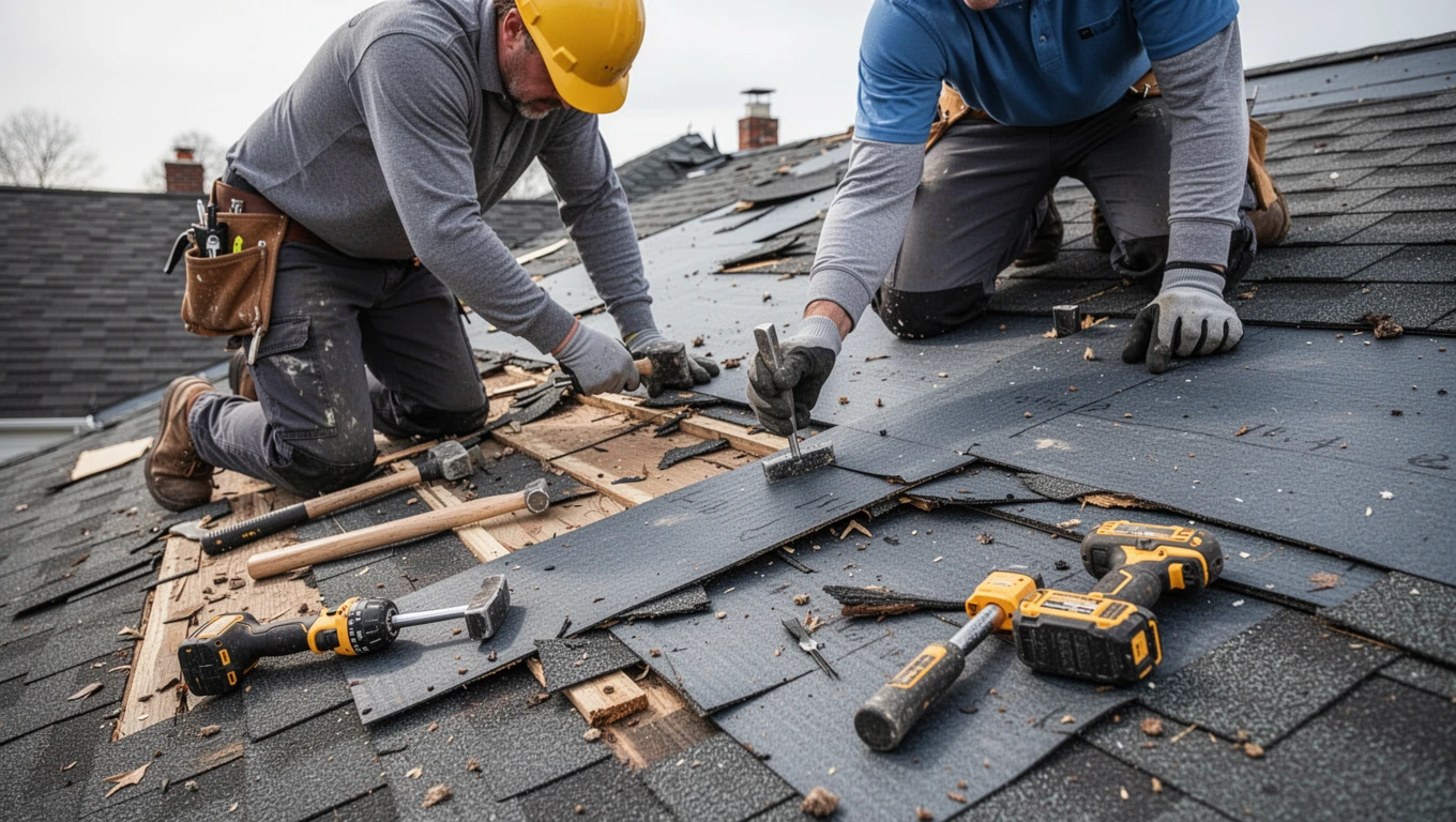 Storm Damage Roof Repair